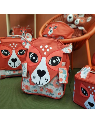 Petit sac à dos Melimelos la biche -... Petit sac à dos Melimelos la biche -...
