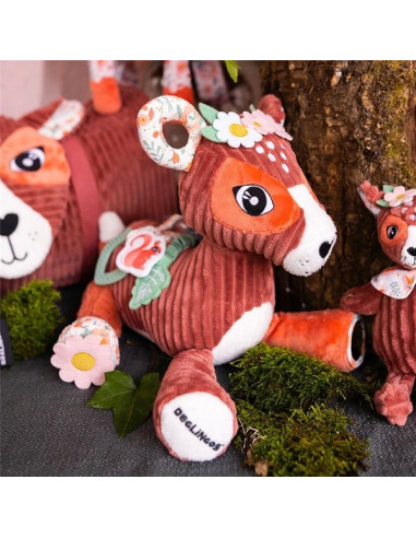 Peluche d'activités Melimelos - Les... Peluche d'activités Melimelos - Les...