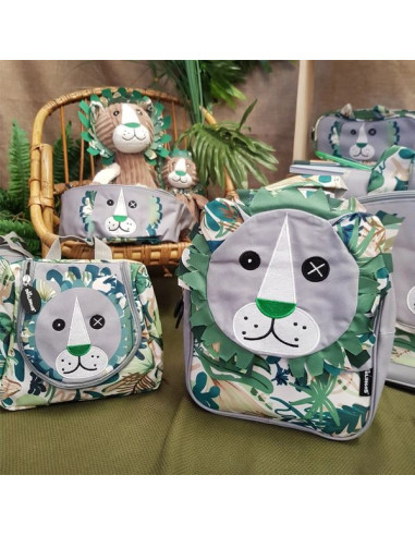 Petit sac à dos Jélékros le lion -... Petit sac à dos Jélékros le lion -...