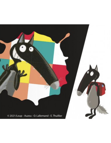 Trousse de toilette Loup - Les Déglingos Trousse de toilette Loup - Les Déglingos