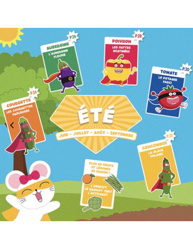 Livre Les super légumes - Chefclub Kids Livre Les super légumes - Chefclub Kids