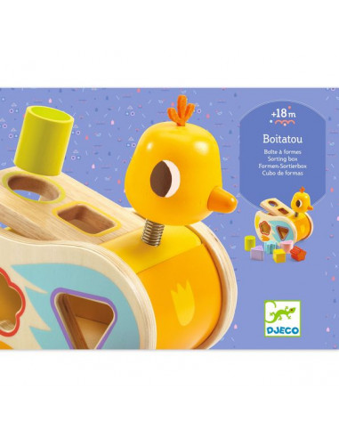 Boîte à forme Boitatou - Djeco Boîte à forme Boitatou - Djeco