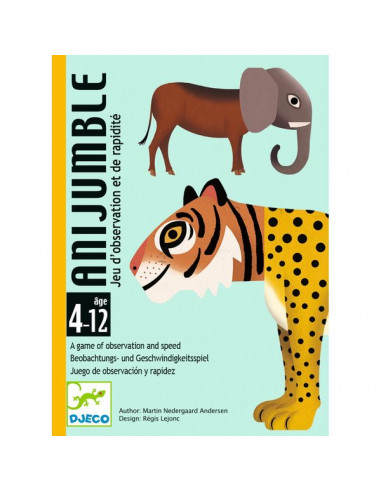 Jeu de cartes Anijumble - Djeco