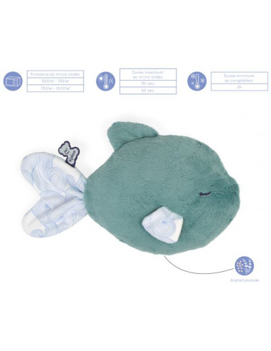 Peluche bien-être poisson Petit calme... Peluche bien-être poisson Petit calme...