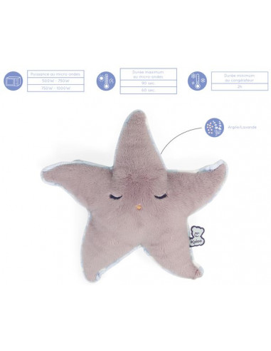 Peluche bien-être étoile de mer Petit... Peluche bien-être étoile de mer Petit...