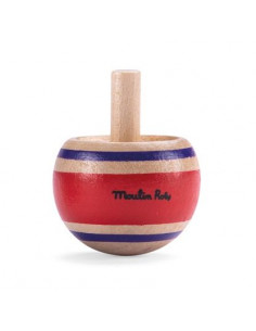 Toupie renversante rouge -...