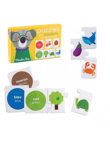 Puzzles Les couleurs Les Popipop -... Puzzles Les couleurs Les Popipop -...
