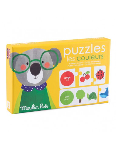 Puzzles Les couleurs Les Popipop -...