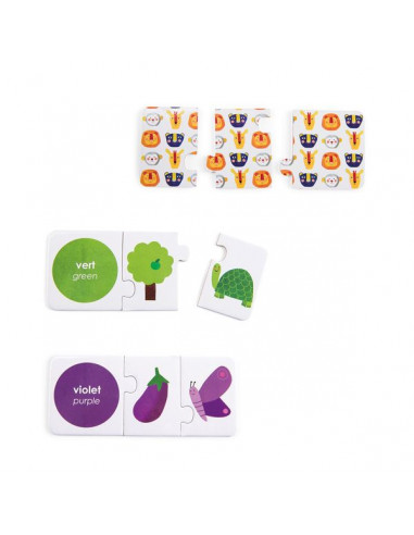 Puzzles Les couleurs Les Popipop -... Puzzles Les couleurs Les Popipop -...