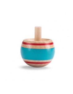 Toupie renversante bleue -...