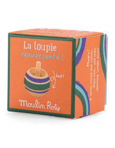 Toupie renversante verte -... 2