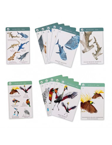 Jeu de 7 familles des espèces Tout... Jeu de 7 familles des espèces Tout...