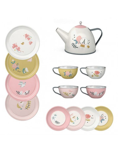 Valise dînette thé Les parisiennes -... Valise dînette thé Les parisiennes -...