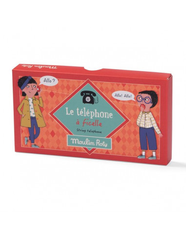 Téléphone à ficelle Les Petites...