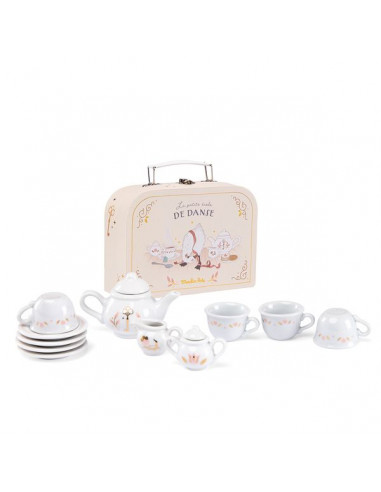 Valise dînette thé céramique La... Valise dînette thé céramique La...