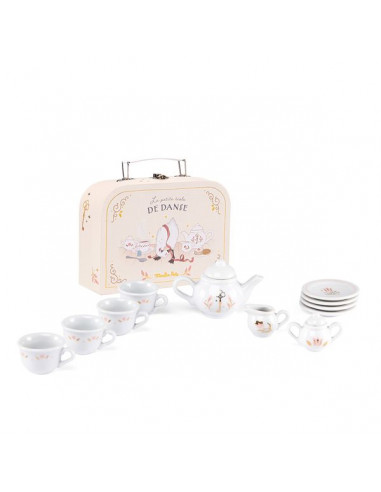 Valise dînette thé céramique La... Valise dînette thé céramique La...