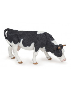 Figurine vache noire et...