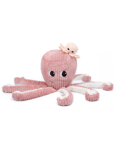 Peluche Filou la pieuvre rose - Les... Peluche Filou la pieuvre rose - Les...