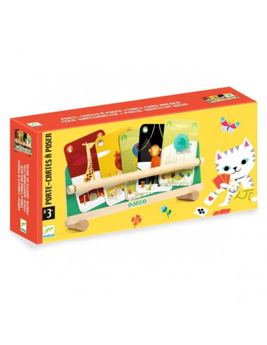 Porte-cartes à poser - Djeco Porte-cartes à poser - Djeco