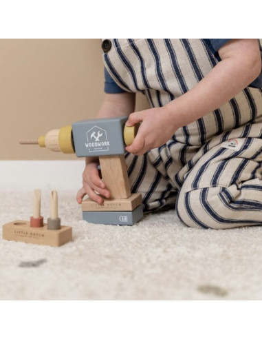 Perceuse en bois - Little Dutch Perceuse en bois - Little Dutch