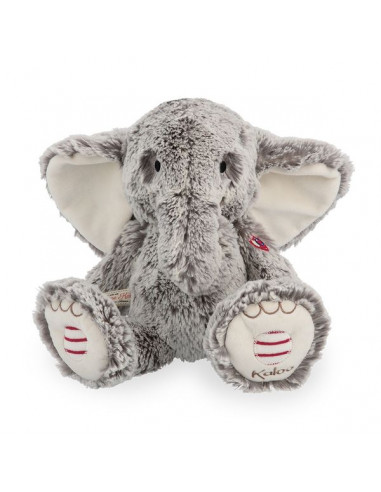 Poupée en peluche de 22,9 cm pour chat en peluche douce, cadeau  d'anniversaire de Noël pour garçons et filles (éléphant) 