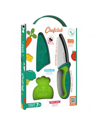 Couteau du chef vert - Chefclub Kids