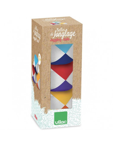 Set de 3 balles de jonglage - Vilac Set de 3 balles de jonglage - Vilac