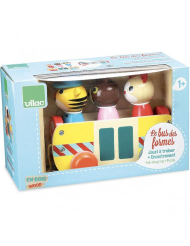 Bus à trainer Ingela Arrhenius - Vilac Bus à trainer Ingela Arrhenius - Vilac