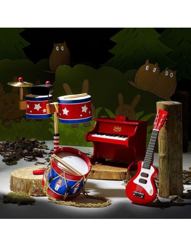 Piano en bois massif - 18 touches -... Piano en bois massif - 18 touches -...