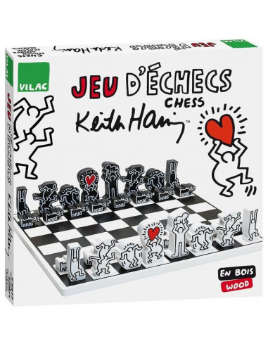 Jeu d'échecs Keith Haring - Vilac Jeu d'échecs Keith Haring - Vilac