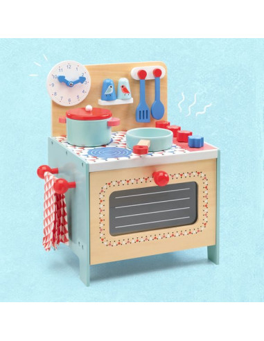 Cuisinière bleue - Djeco Cuisinière bleue - Djeco