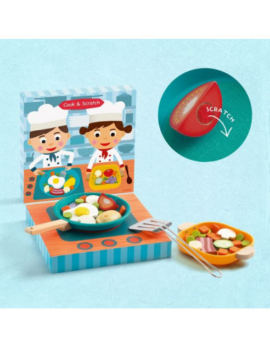 Dinette Cook & Scratch - Djeco Dinette Cook & Scratch - Djeco