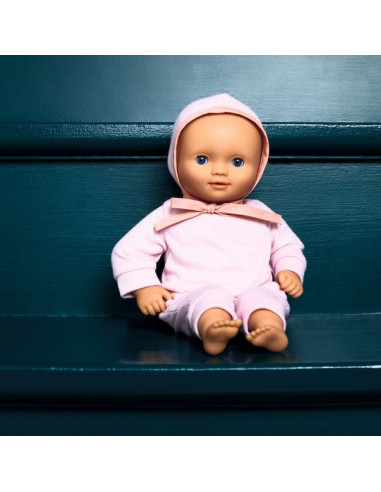 Poupée Baby Lilas Rose Pomea - Djeco Poupée Baby Lilas Rose Pomea - Djeco