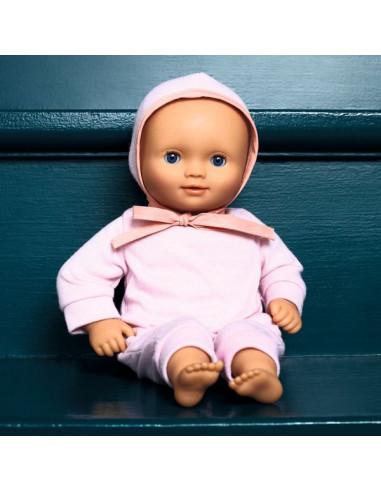 Poupée Baby Lilas Rose Pomea - Djeco Poupée Baby Lilas Rose Pomea - Djeco