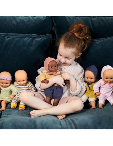 Poupée Baby Lilas Rose Pomea - Djeco Poupée Baby Lilas Rose Pomea - Djeco