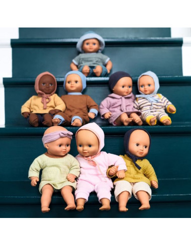 Poupée Baby Dalhia Purple Pomea - Djeco Poupée Baby Dalhia Purple Pomea - Djeco