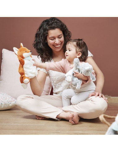 Doudou marionnette Renard paprika -... Doudou marionnette Renard paprika -...