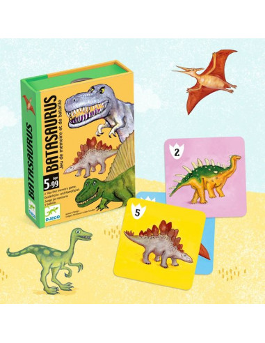 Batasaurus - Jeu de carte Djeco Batasaurus - Jeu de carte Djeco
