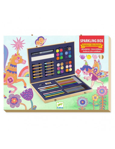 Mallette Sparkling color box - Djeco