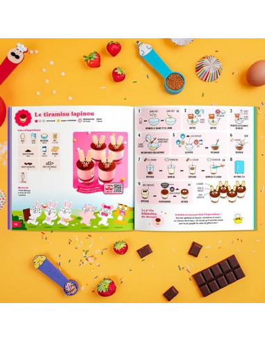 Livre Les gâteaux et desserts incontournables - Chefclub Kids