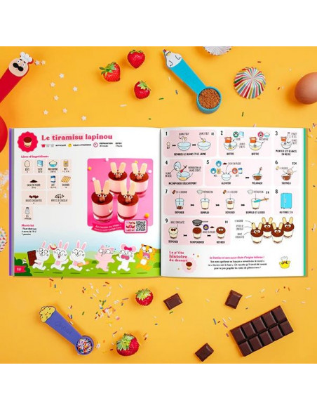 CHEFCLUB - LIVRE KIDS LES GATEAUX & DESSERTS INCONTOURNABLES