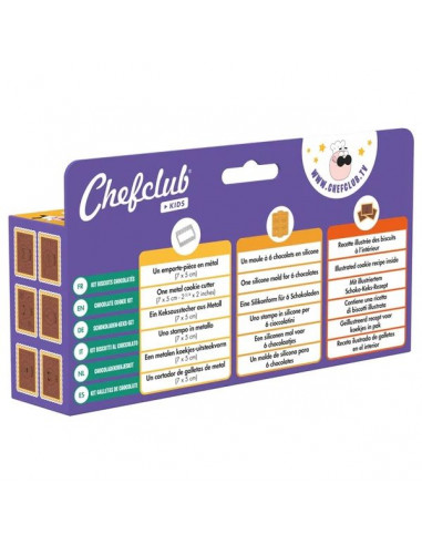 Kit Biscuits Chocolatés - Chefclub Kids Kit Biscuits Chocolatés - Chefclub Kids