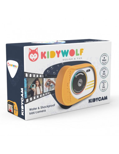 Appareil photo Kidycam jaune - Kidywolf Appareil photo Kidycam jaune - Kidywolf