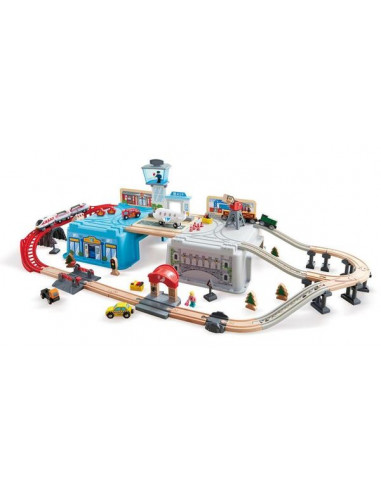 Circuit de train Grande métropole - Hape Circuit de train Grande métropole - Hape