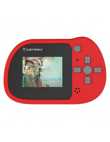 Appareil photo Kidycam rouge - Kidywolf Appareil photo Kidycam rouge - Kidywolf