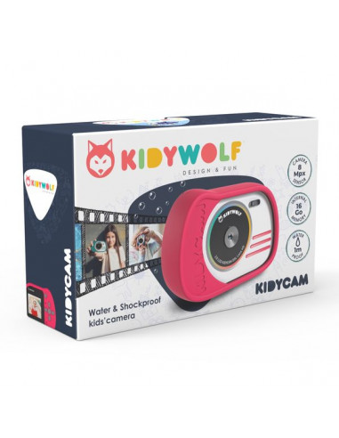 Appareil photo Kidycam rose - Kidywolf Appareil photo Kidycam rose - Kidywolf