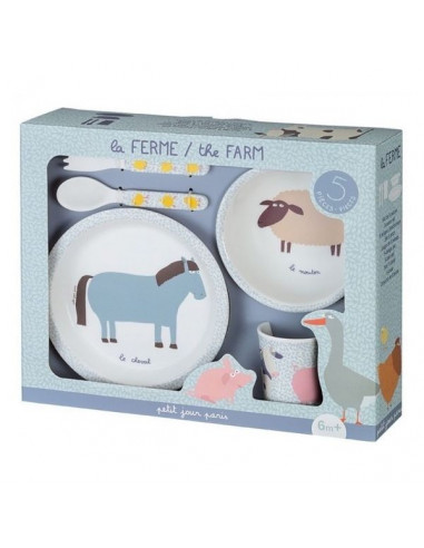 Coffret repas La ferme - Petit Jour