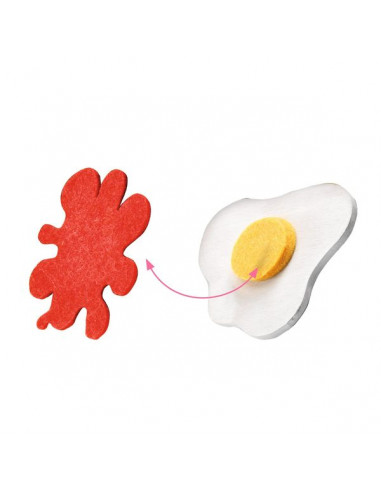 Kelly & Johnny dinette burgers - Djeco Kelly & Johnny dinette burgers - Djeco