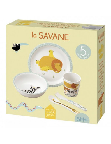 Coffret repas La savane - Petit Jour