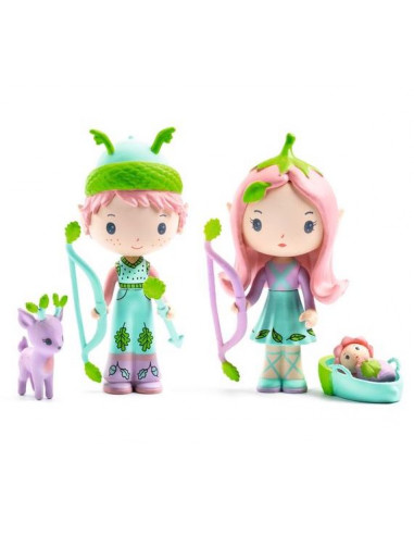 Lily & Sylvestre - Figurines Tinyly -...